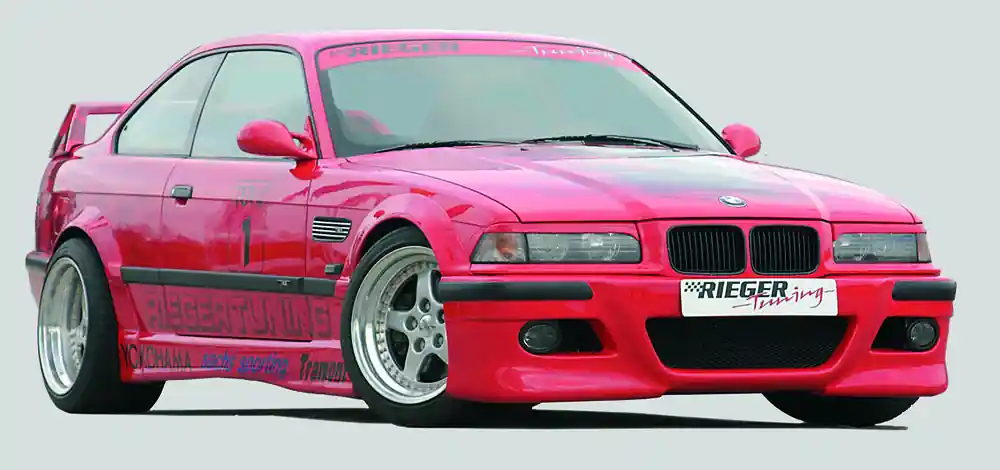 Markenprodukt Rieger Radlauf Breitbau II passend für BMW 3er E36 Coupé