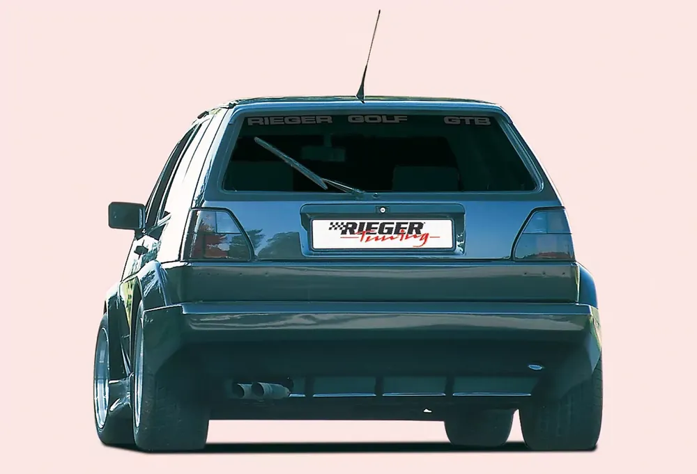 Rieger Heckschürze Breitbau I passend für VW Golf 2 (83-91) Sonderangebot