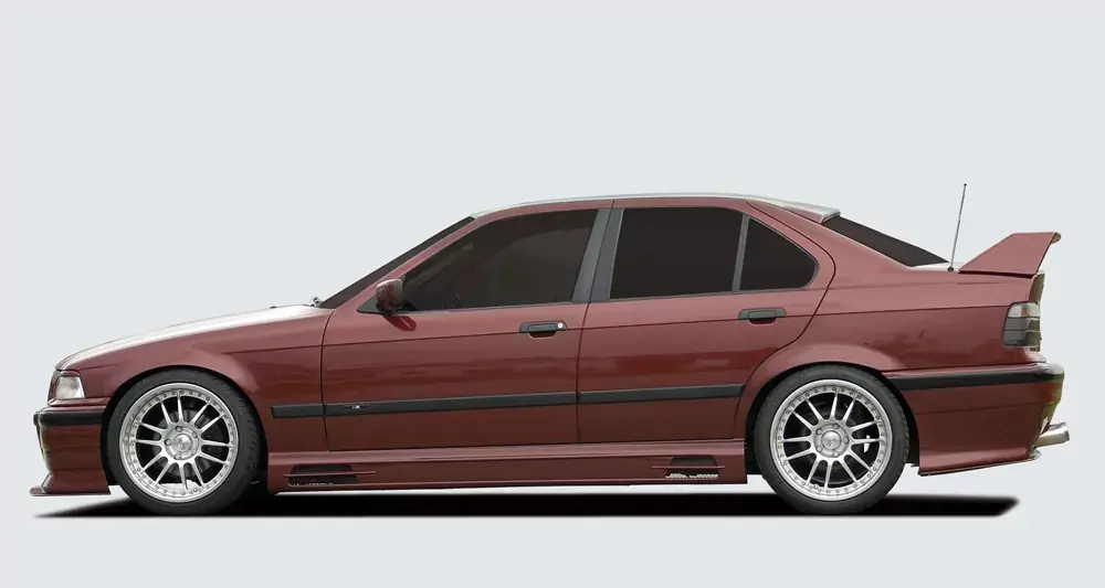 Sichere Zahlung Rieger Seitenschweller rechts passend für BMW 3er E36 Compact