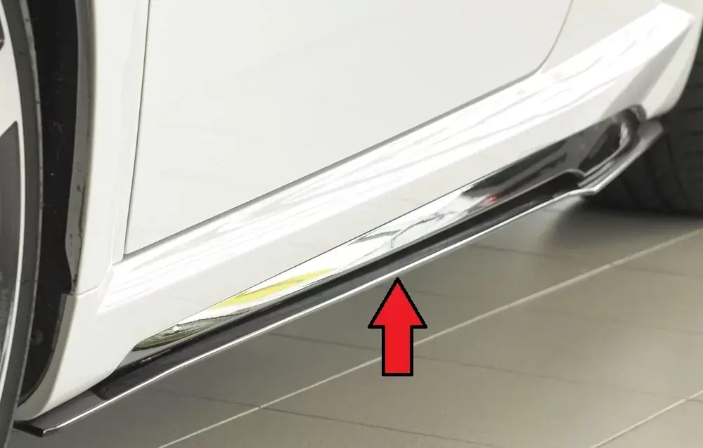 Top-Seller Rieger Seitenschweller links passend für Audi TT RS (8J/8J1-FV/8S) Coupé ab 09/2018