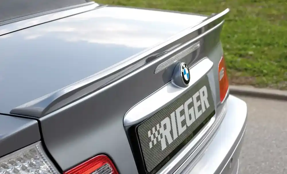Rieger Heckklappenspoiler passend für BMW 3er E46 Coupé ab 02/2002 Finale Aktion