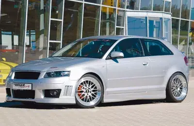 Rieger Seitenschweller links passend für Audi A3 (8P) 3-tür. Mega-Angebot
