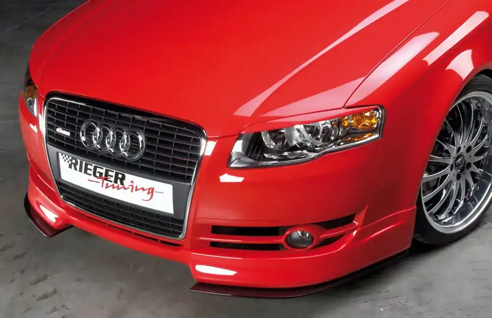 Wochenendangebot Rieger Spoilerlippe passend für Audi A4 (8E) Typ B7 Lim. Facelift
