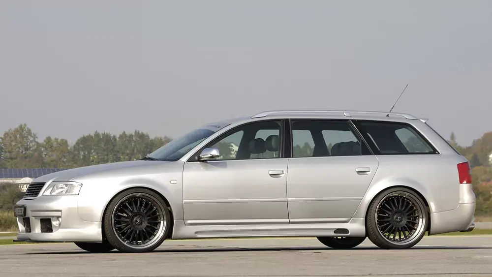 Begrenztes Angebot Rieger Seitenschweller links passend für Audi A6 (4B) Avant ab Facelift