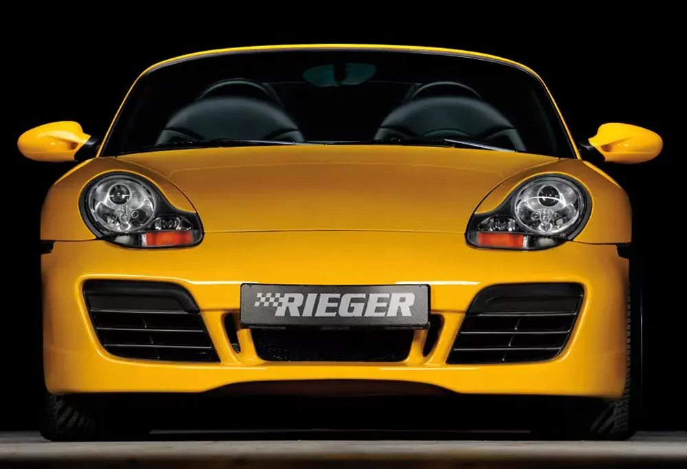 Meistverkauft Rieger Spoilerstoßstange passend für Porsche Boxster (986) 09/96–10/04