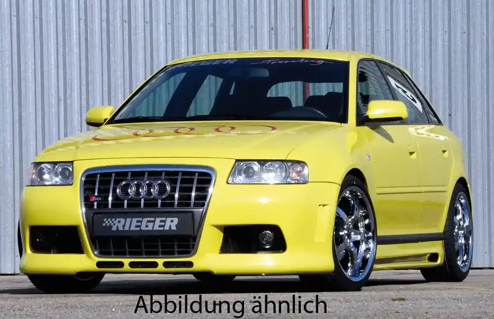 Rieger Spoilerstoßstange R-Frame passend für Audi A3 S3 (8L) Schneller Versand