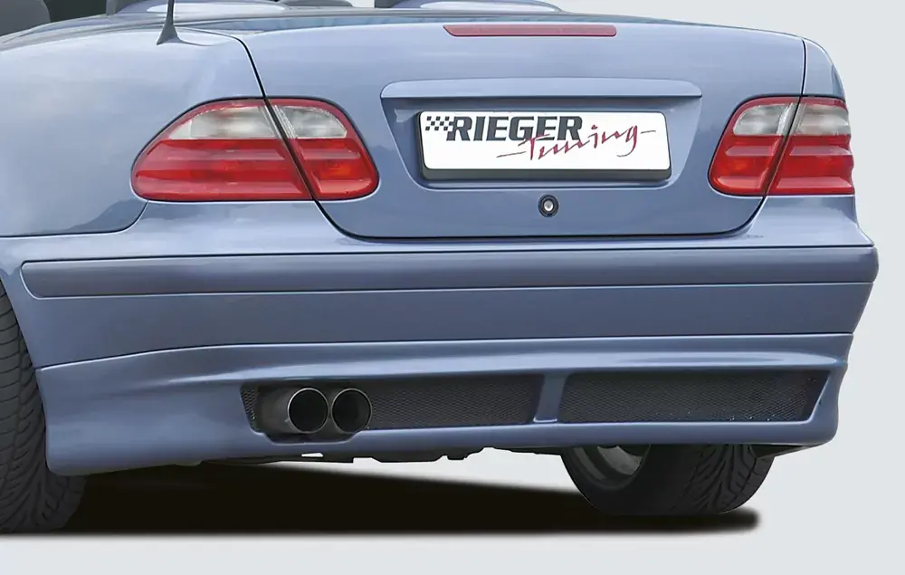 Neue Kollektion Rieger Heckansatz passend für Mercedes CLK (W208) Coupé