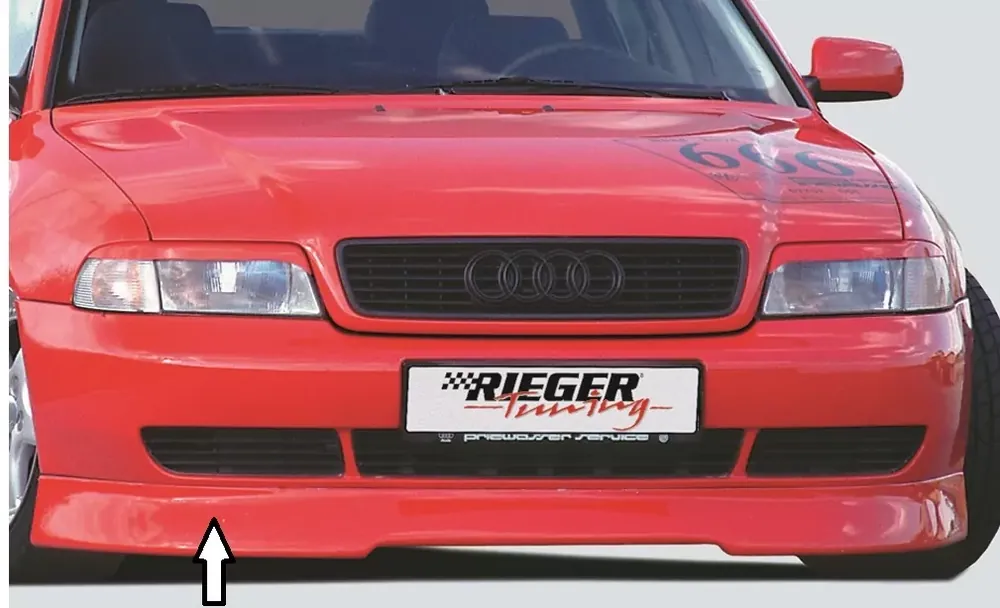 Rieger Spoilerlippe passend für Audi A4 (B5) Limousine 11.94–98 Billig
