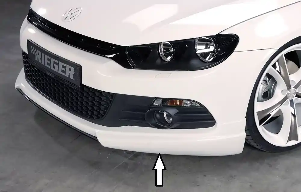 Must-Have Rieger Spoilerlippe passend für VW Scirocco 3 (13) 2-tür. 08.08–04.14 (bis Facelift)