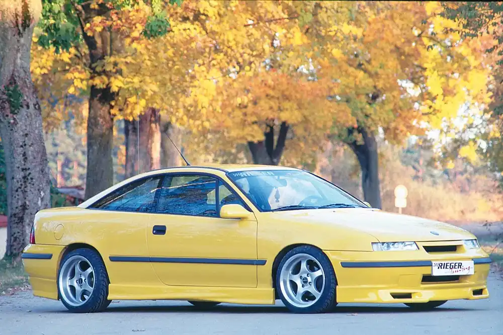 Super-Preis Rieger Seitenschweller passend für Opel Calibra (A) 3-tür. ab 03/1990