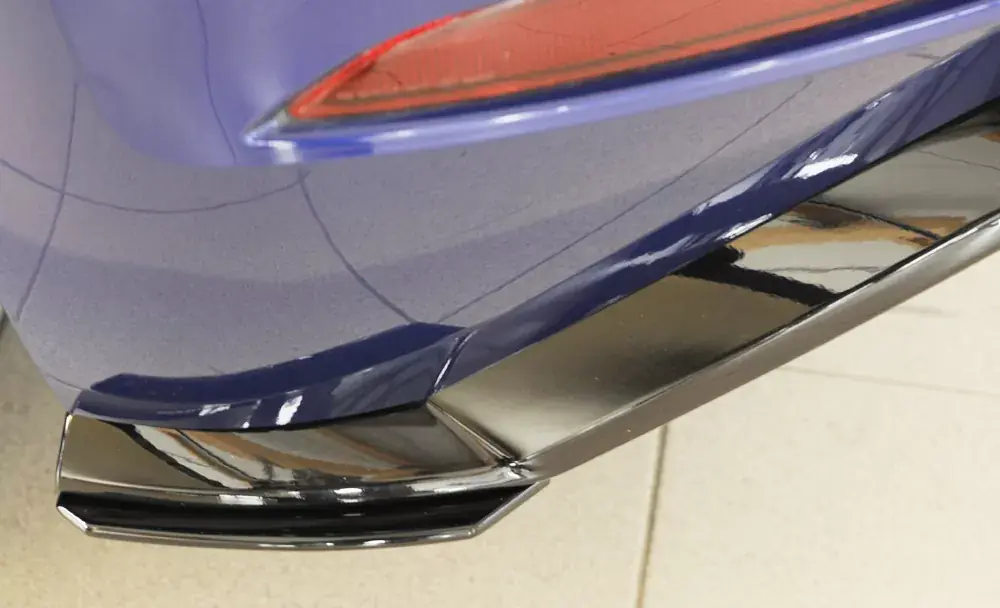 Garantierte Lieferung Rieger Heckschürzenansatz rechts passend für VW Golf 7 R-Line (ab Facelift)