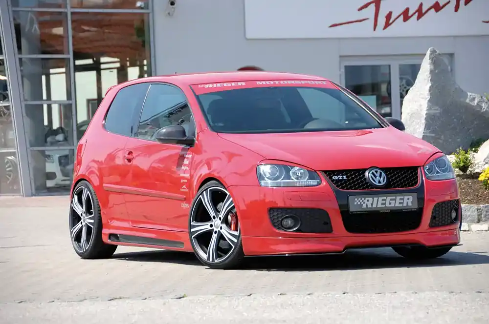 Rieger Spoilerlippe passend für VW Jetta 3 (1KM) 5-tür. ab 08/2005 Finale Aktion