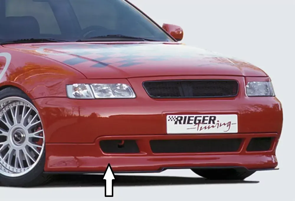 Rieger Spoilerlippe passend für Audi A3 (8L) 3-tür. bis Bj. 99 Echt