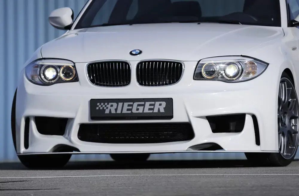 Rieger Spoilerstoßstange passend für BMW 1er E81 Lim. (09/04–08/11) Schneller Versand