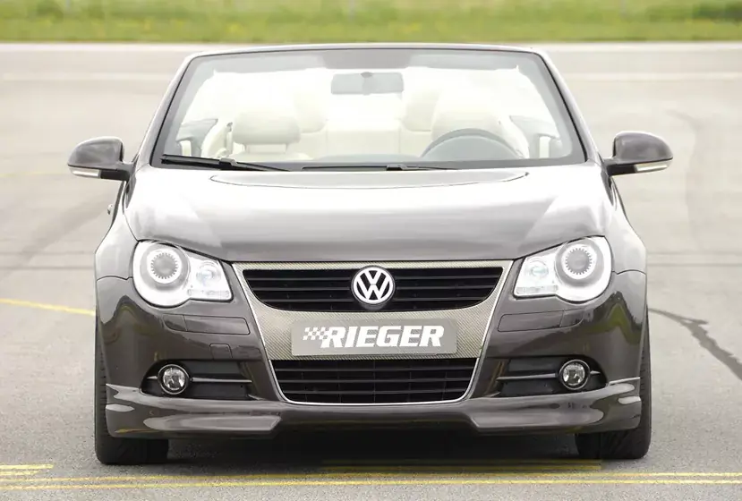 Rieger Spoilerlippe passend für VW Eos (1F) Cabrio 04.06–11.10 (bis Facelift) Solange Der Vorrat Reicht