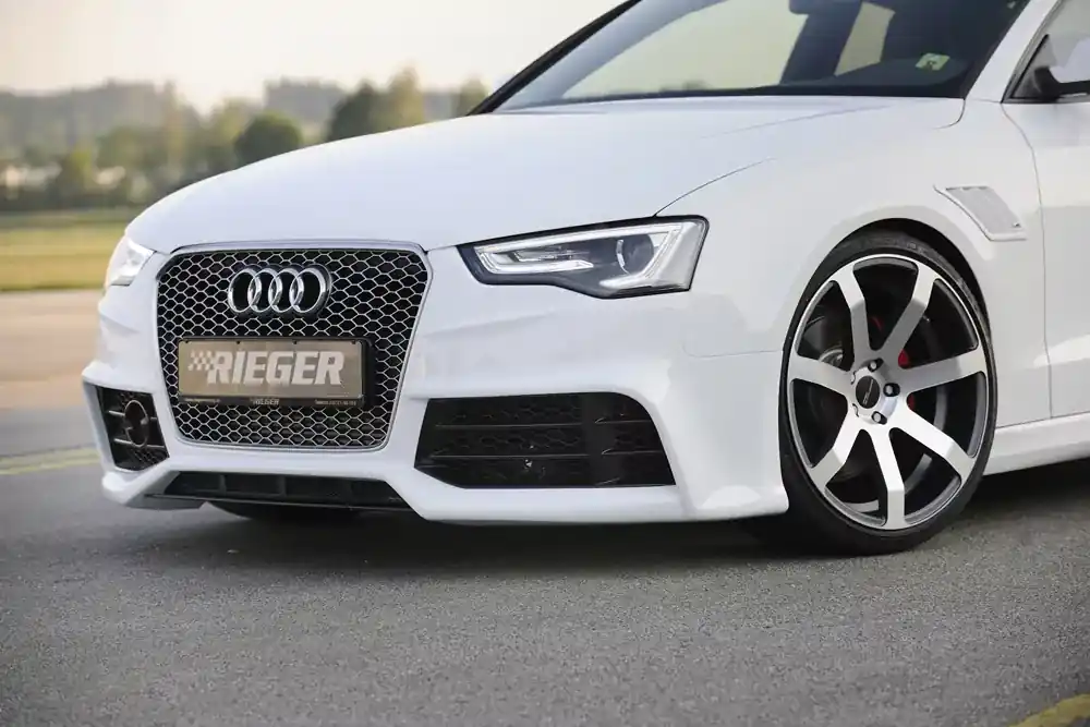 Top-Preis Rieger Spoilerstoßstange passend für Audi A5 (B8/B81) Sportback 10.11–06.16 (ab Facelift)