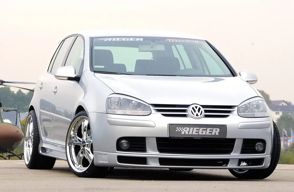 Rieger Spoilerlippe passend für VW Golf 5 5-tür. Letzte Chance