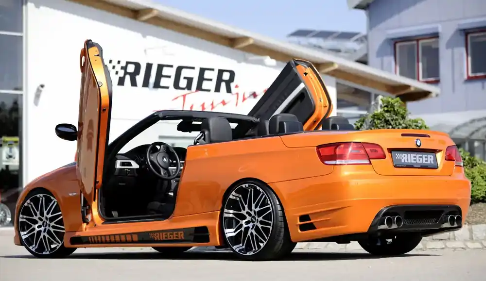 Rieger Heckklappenspoiler passend für BMW 3er E93 Cabrio (03/2007–02/2010) Sichere Zahlung