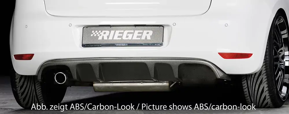 Rieger Heckeinsatz passend für VW Golf 6 5-türig ab 10/2008 Bestseller
