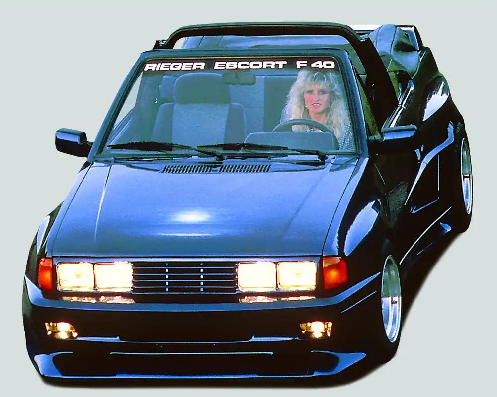 Heißes Angebot Rieger Türaufsatz Breitbau II passend für Ford Escort 4 3-tür. 07.88–10.90