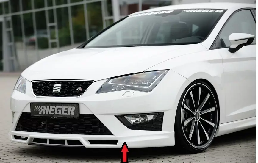 Jetzt Bestellen Rieger Spoilerlippe passend für Seat Leon FR (5F) 5-tür. 01.13–12.16