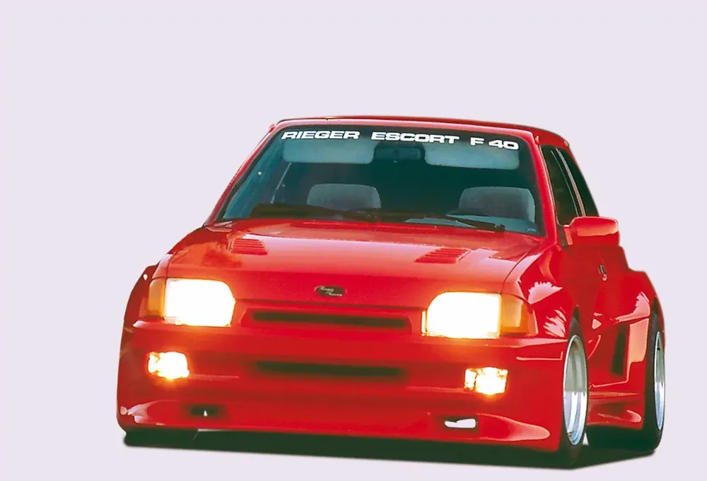 Rieger Kotflügel Breitbau II passend für Ford Escort 4 3-tür. 07.88-10.90 Meistverkauft