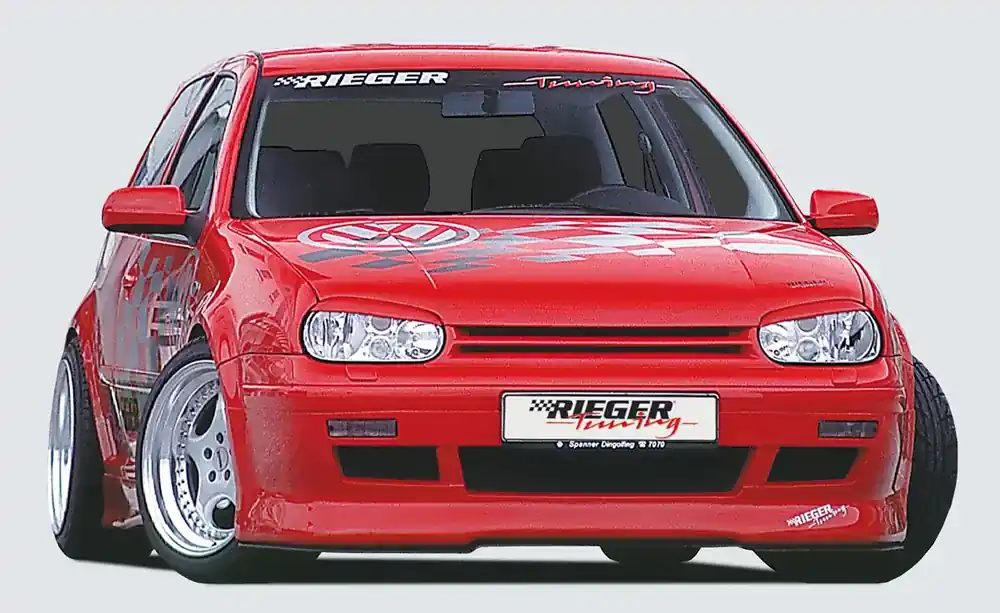 Rieger Motorhaubenleiste passend für VW Golf 4 3-tür. 10.97–03 Sonderaktion