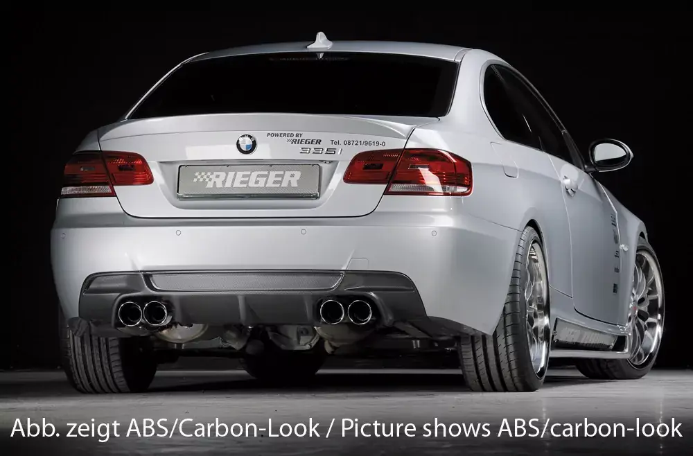 Rieger Heckeinsatz passend für BMW 3er E92 Coupé LCI Top-Seller