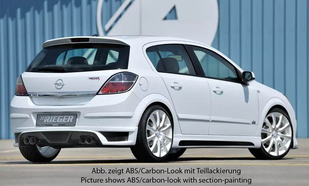 Rieger Seitenschweller rechts passend für Opel Astra H Schrägheck ab 03/2004 Schneller Versand