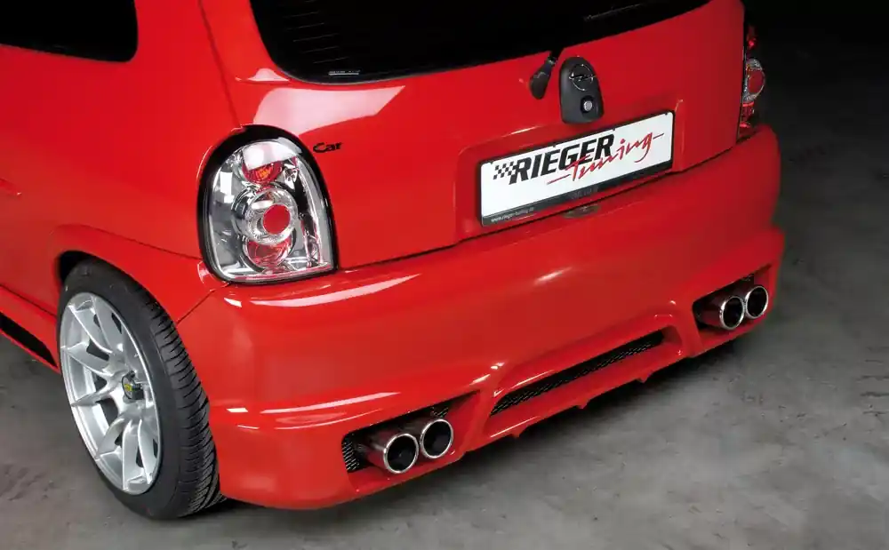 Neu Rieger Heckschürze passend für Opel Corsa B 5-türig (02/93–09/96)