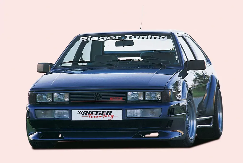 Rieger Heckschürze Breitbau I passend für VW Scirocco 2 Coupé ab 1988 Online Kaufen