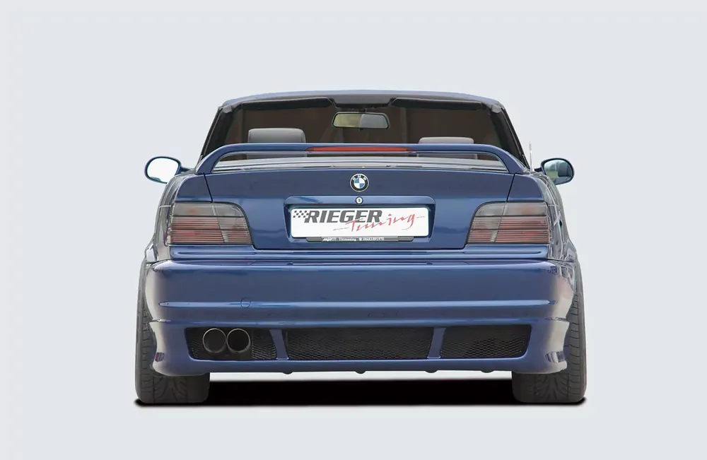 Rieger Heckschürze (V2) passend für BMW 3er E36 Lim. Finale Aktion