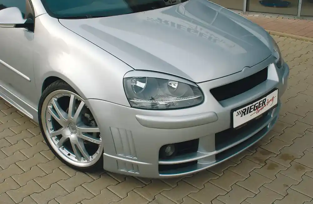 Ausverkauf Rieger Spoilerstoßstange passend für VW Golf 5 5-türig