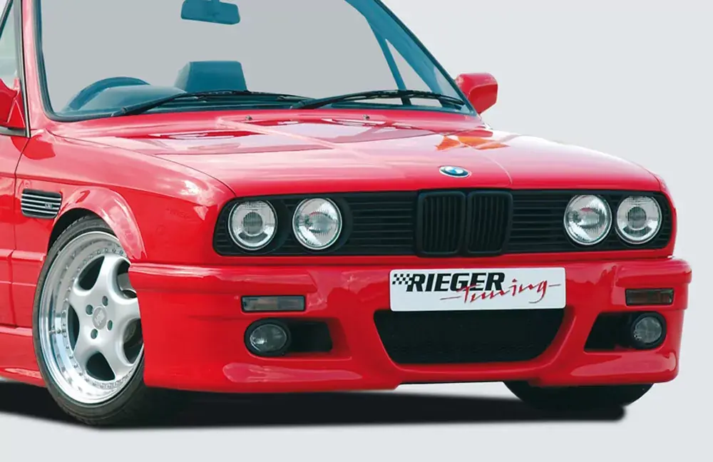 Neuheit Rieger Spoilerstoßstange passend für BMW 3er E30 Lim.