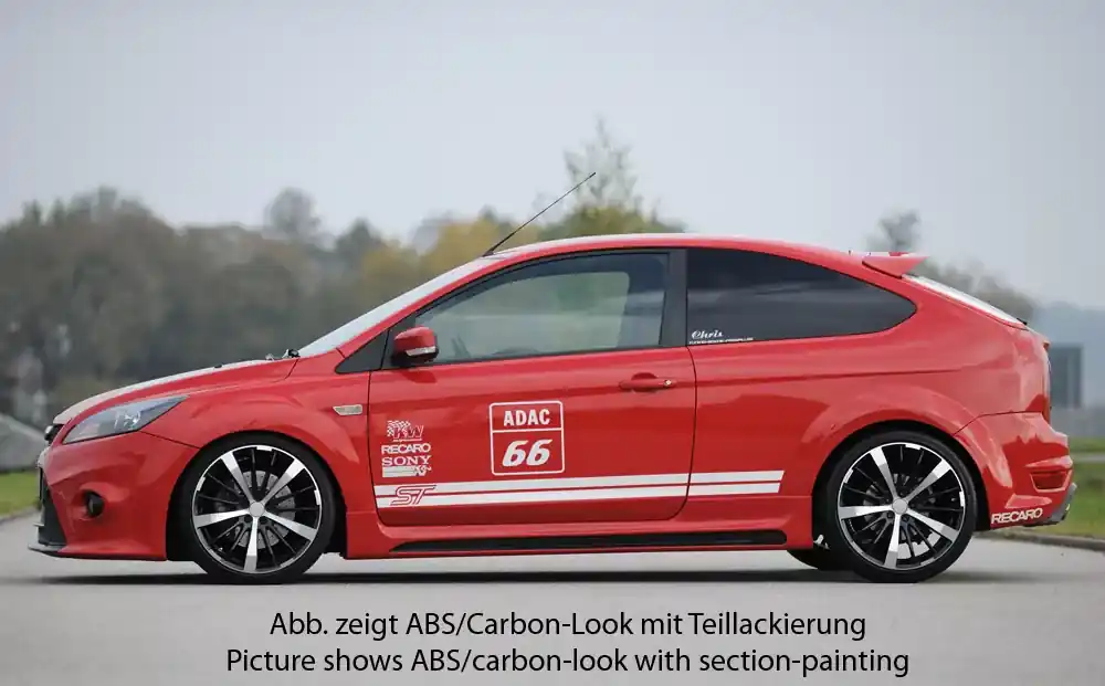 Rieger Seitenschweller rechts passend für Ford Focus 2 3-türig (Facelift 02/08–01/11) Meistverkauft