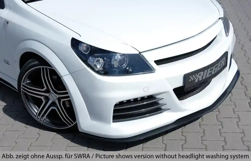 Rieger Spoilerstoßstange passend für Opel Astra H GTC ab 03/2005 Saisonangebot