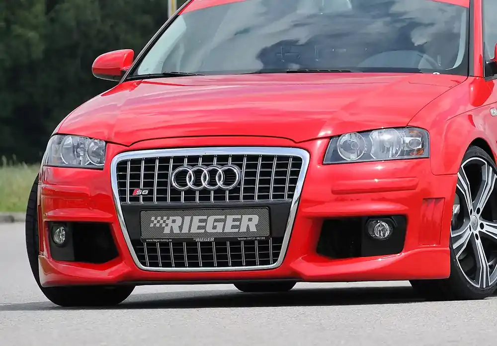 Rieger Spoilerstoßstange R-Frame passend für Audi A3 (8P) 06-08 Top-Angebot