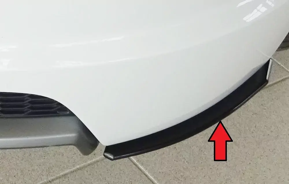 Highlight Rieger Heckschürzenansatz seitlich rechts passend für Audi TT (8J-FV/8S) Roadster ab 09/2018