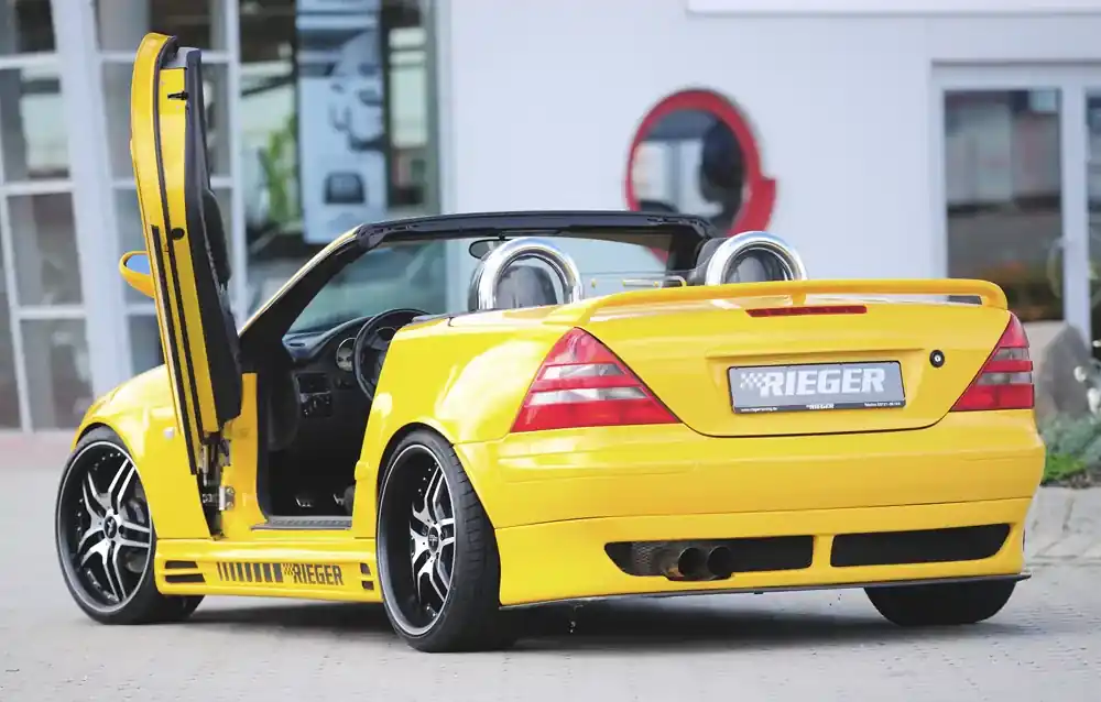 Rieger Heckansatz passend für Mercedes SLK R170 Schnäppchen