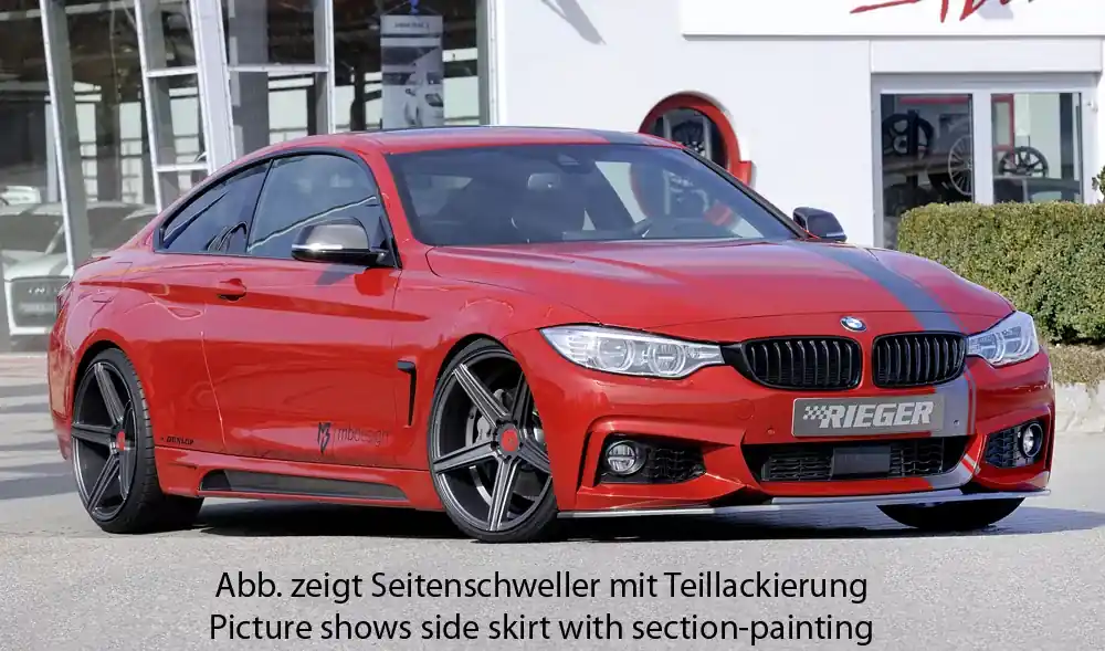 Expressversand Rieger Seitenschweller links passend für BMW 4er F32 Coupé