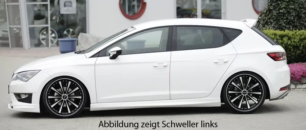 Wochenendangebot Rieger Seitenschweller rechts passend für Seat Leon FR (5F) 5-türig (ST/Kombi) ab 01/2013