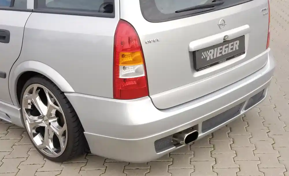 Rieger Heckansatz passend für Opel Astra G Caravan Highlight