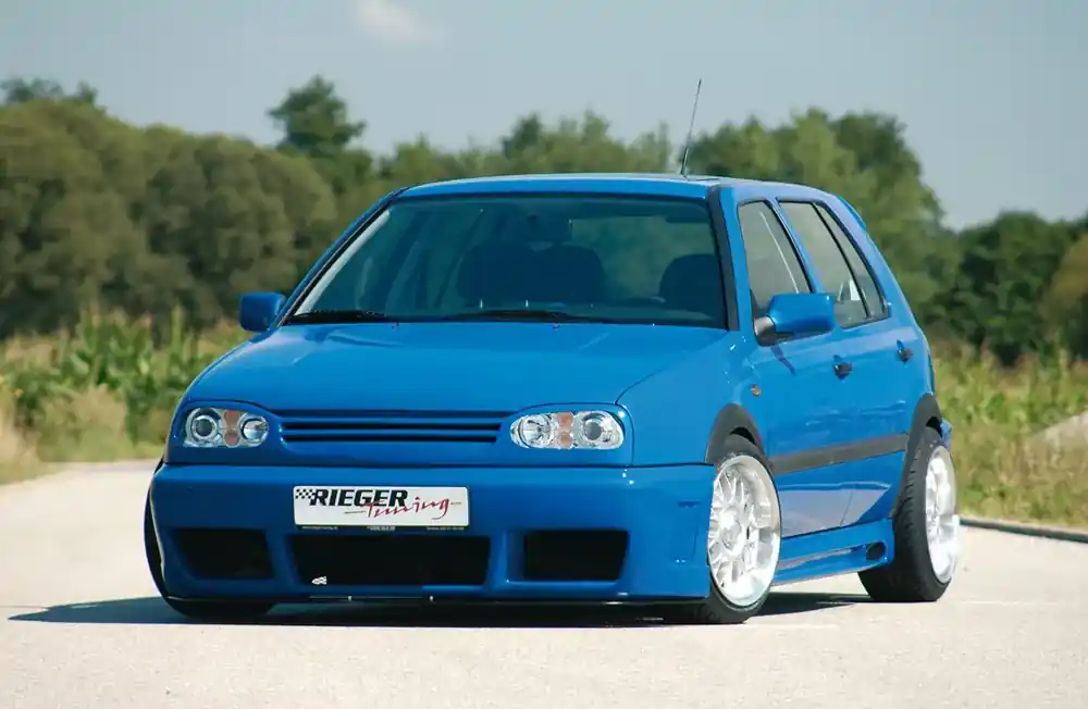 Markenware Rieger Seitenschweller links passend für VW Golf 3 Cabrio