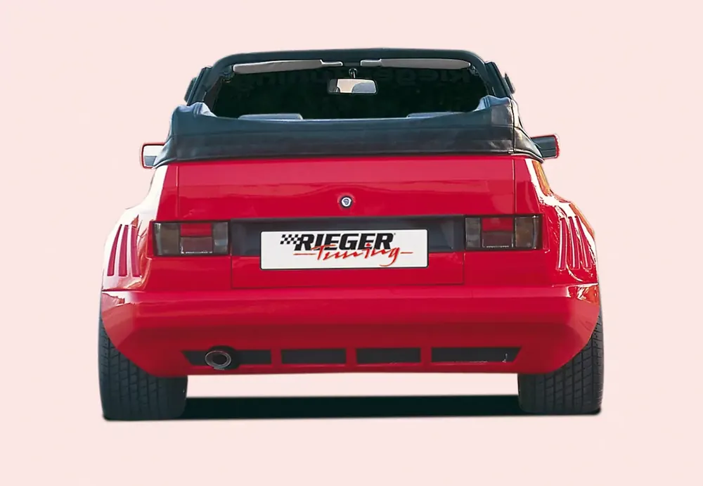 Mega-Angebot Rieger Heckschürze Breitbau II passend für VW Golf 1 3-tür.
