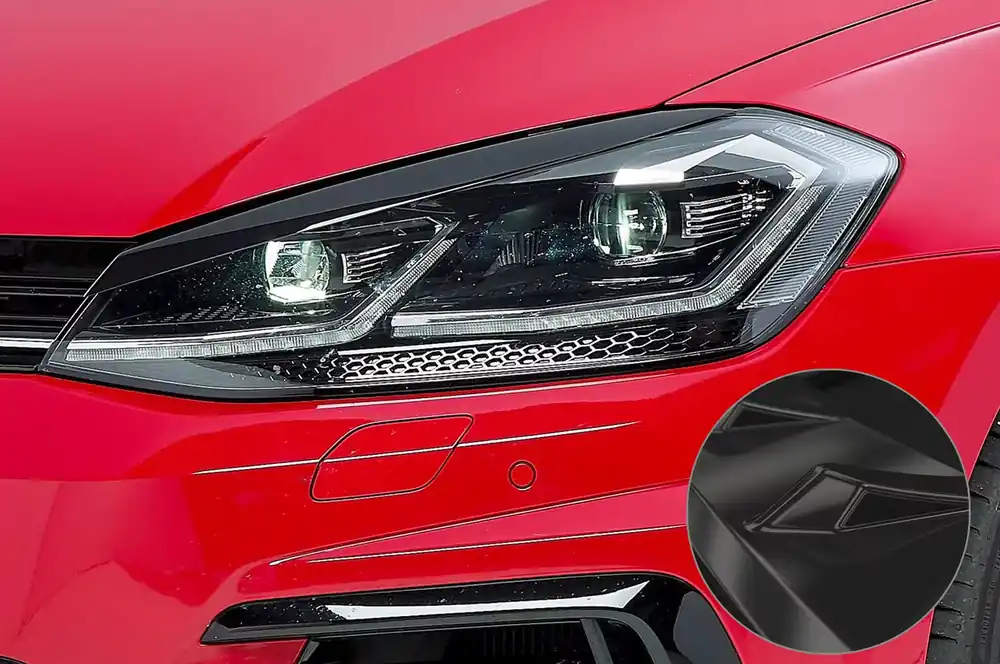 Jetzt Bestellen Scheinwerferblenden Glossy passend für VW Golf 7