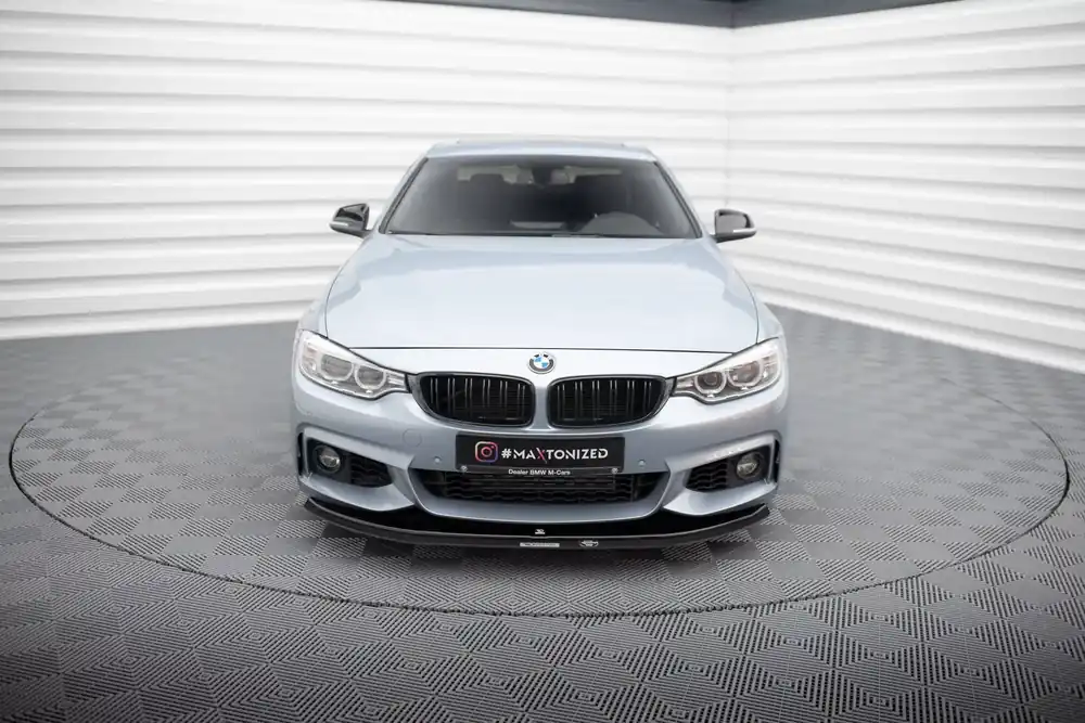 Preiswert HYBRID Front Ansatz passend für BMW 4er Coupe / Gran Coupe / Cabrio M-Paket F32 / F36 / F33