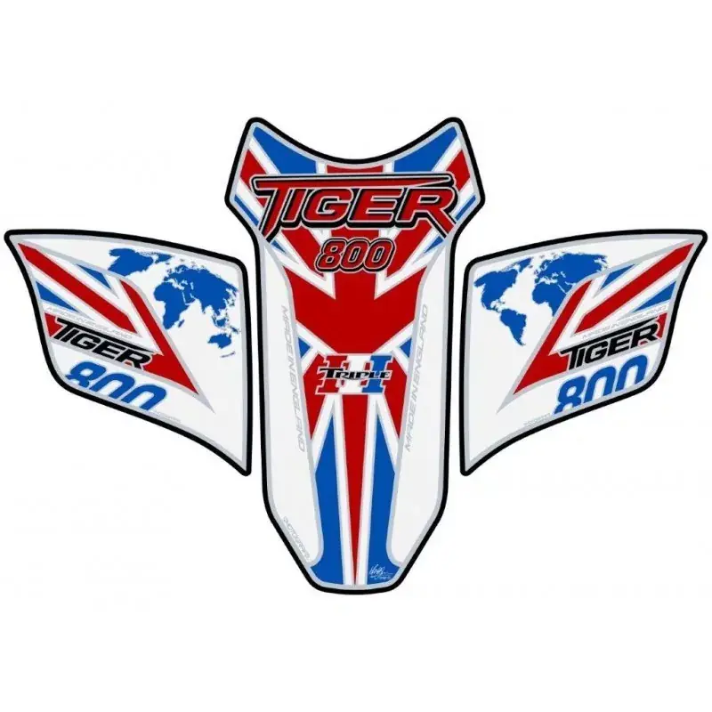 Top-Angebot Motografix 3D Gel Tank Pad TT029WUJ passend für Triumph Tiger 800