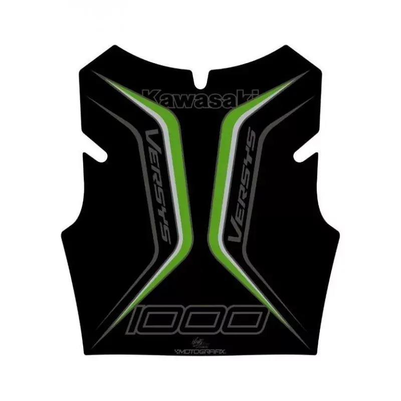 Motografix 3D Gel Tank Pad passend für Kawasaki Versys 1000 TK024G Abverkauf