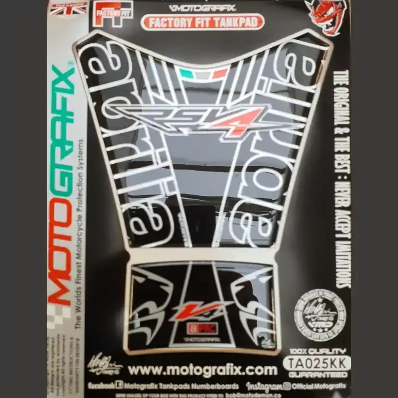 Motografix 3D Tank Pad TA025KK passend für Aprilia RSV4 Expressversand