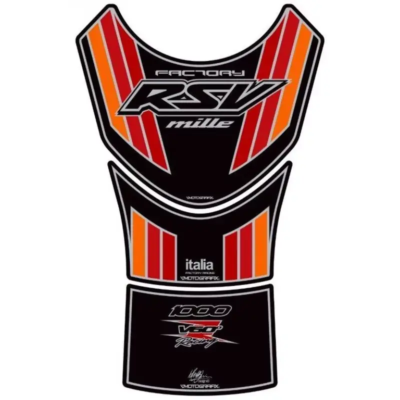 Motografix 3D-Gel Tankpad passend für Aprilia RSV MILLE 1000 V60° Abverkauf